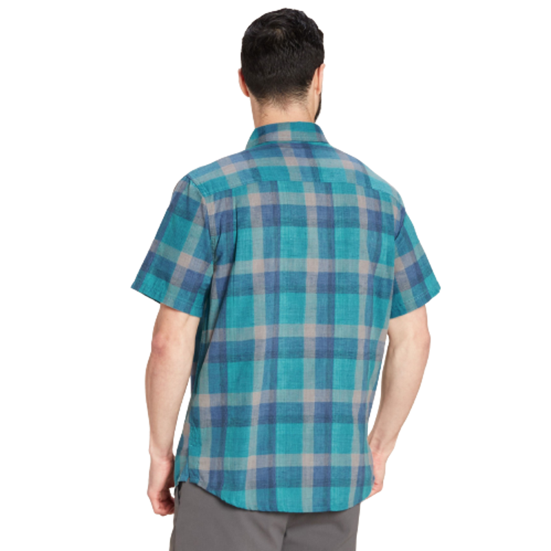 Sherpa Adventure Gear Men's Khamsu S/S Shirt in Azule Kaabo-1